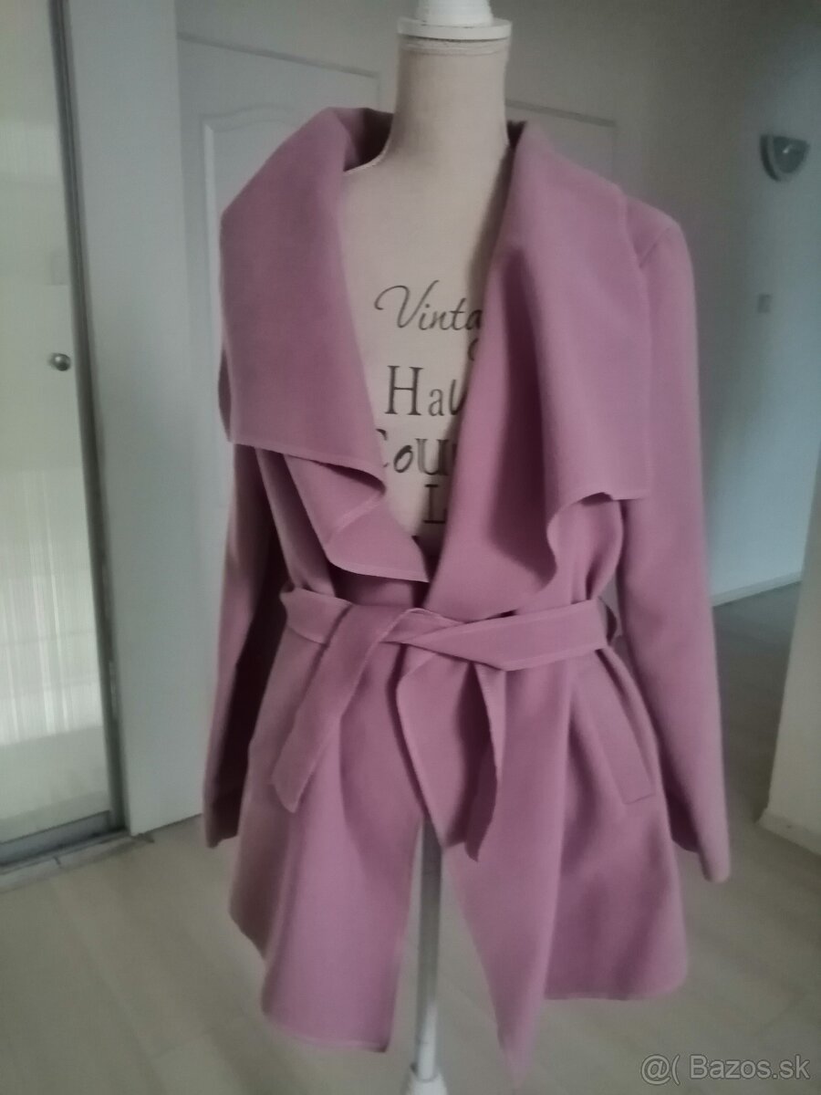 Kabatik damsky prechodny ruzovy vel. M