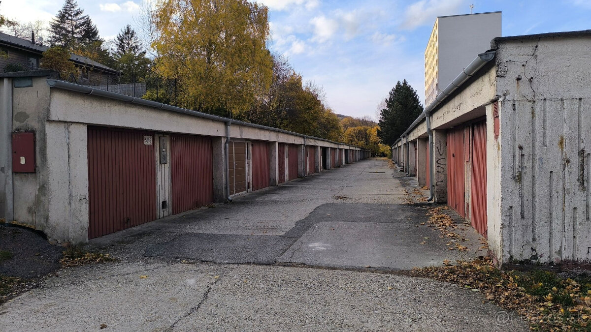 Prenájom garáže Hanulova BA-Dúbravka