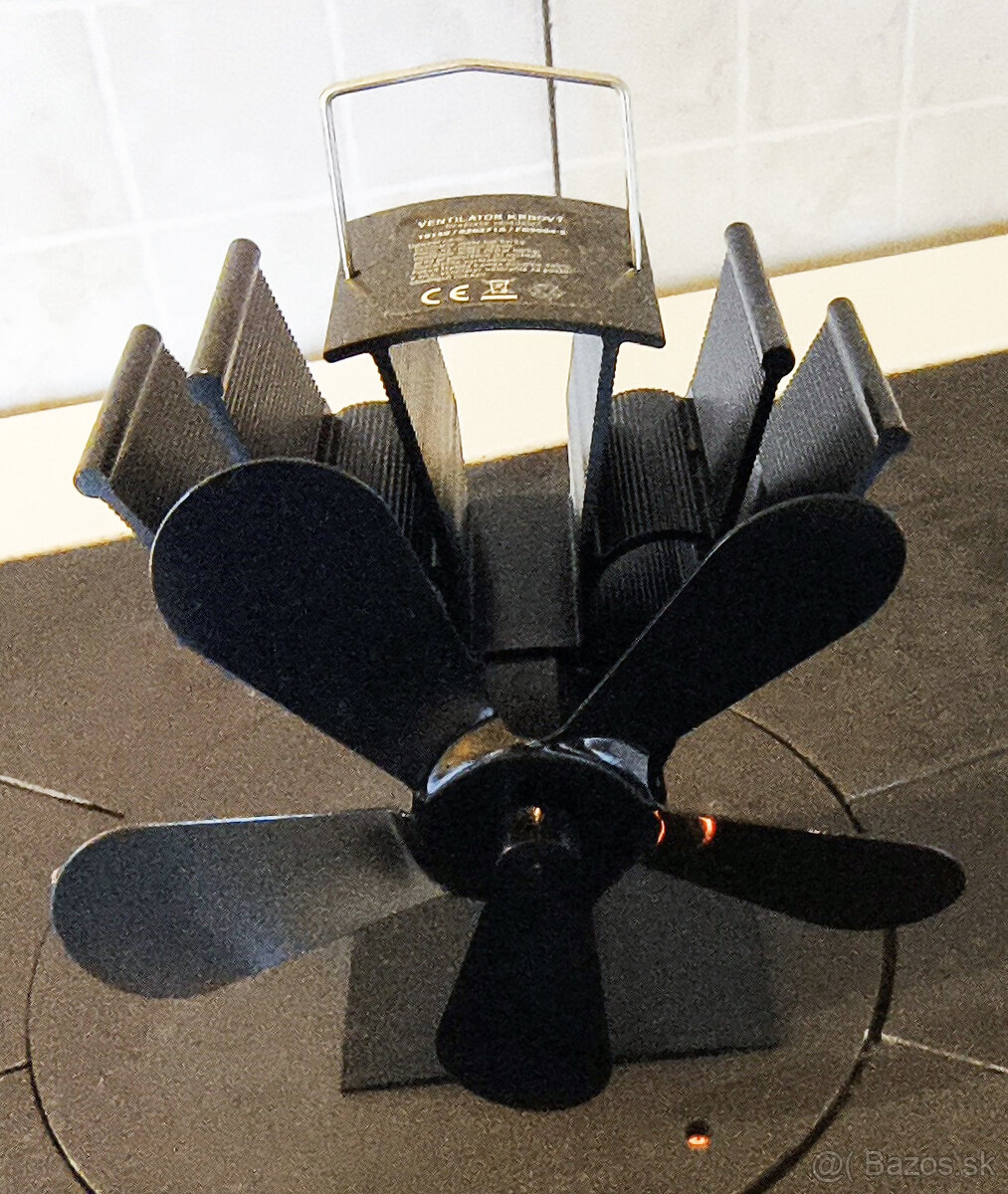 KRBOVÝ VENTILÁTOR TERMOELEKTRICKÝ 5-LOPATKOVÝ