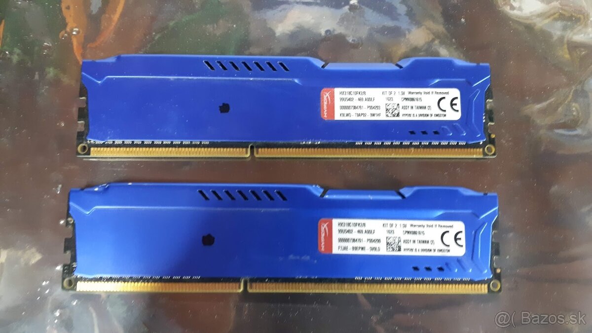 Kingston DDR3 8GB 1866MHz CL10 HX318C10FK2/8 (2x4)