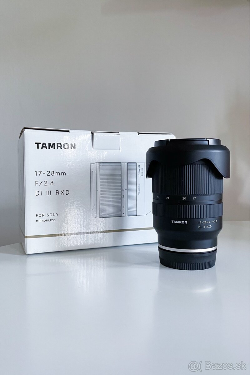 Tamron 17-28mm F/2.8 Di III RXD pre Sony FE