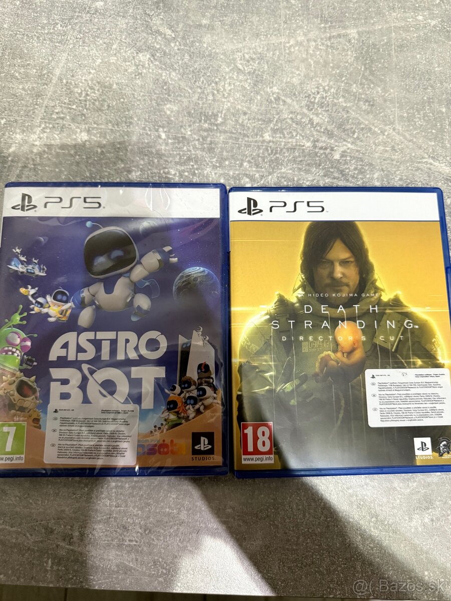 Predám hry na PS5
