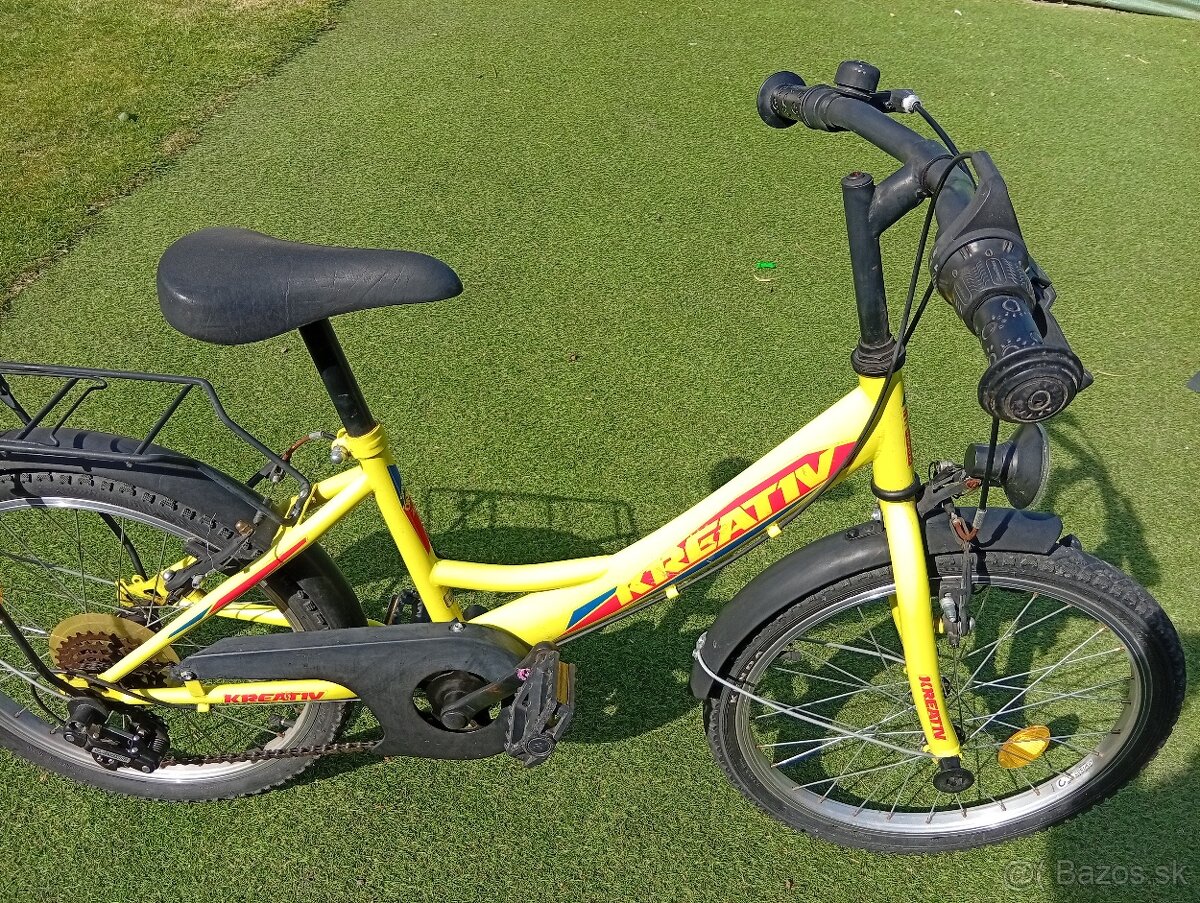 Dievčenský detský bicykel
