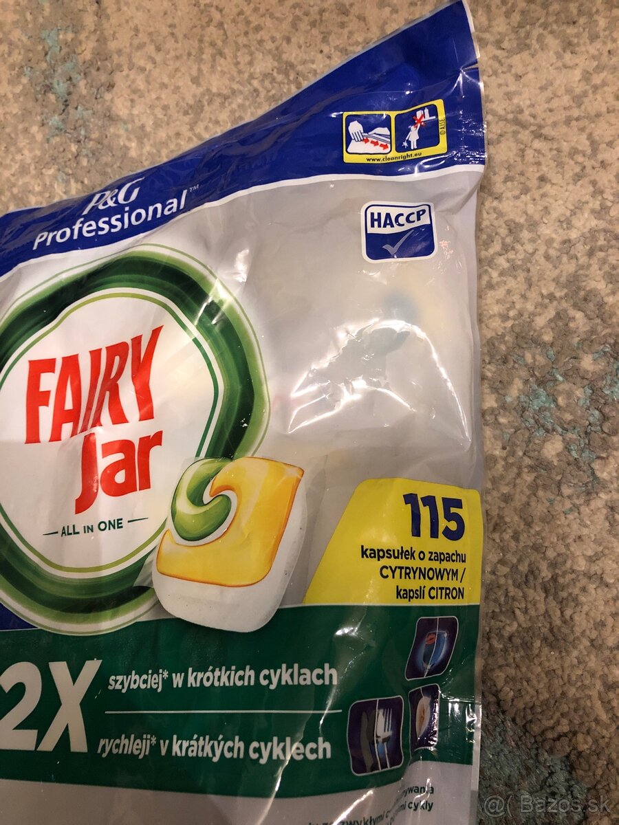Kapsule do umyvačky riadu Fairy Jar