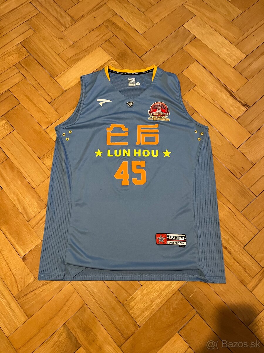 Basketbalové dresy - Čína