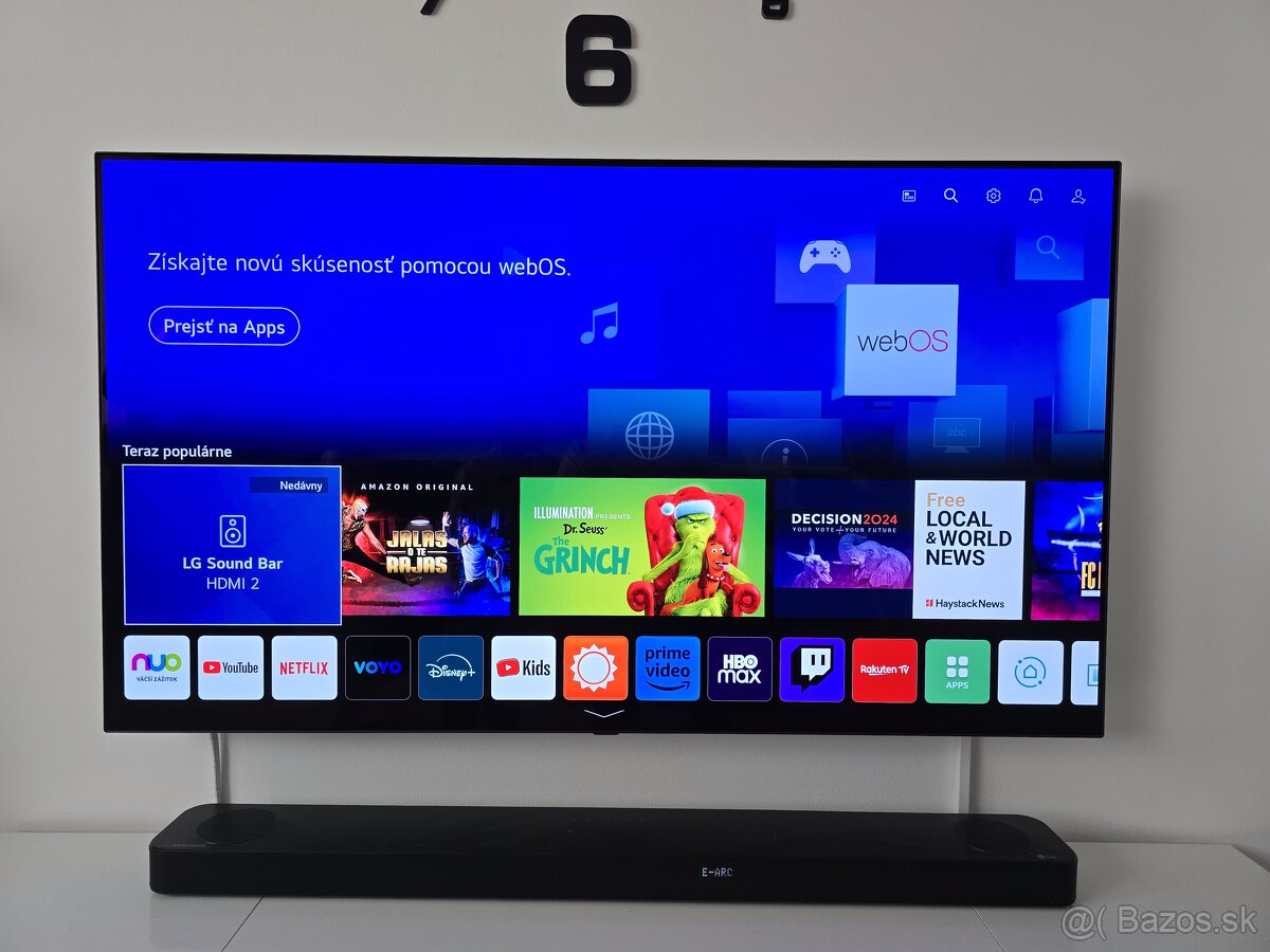 Predám LG OLED 55" C12 139cm