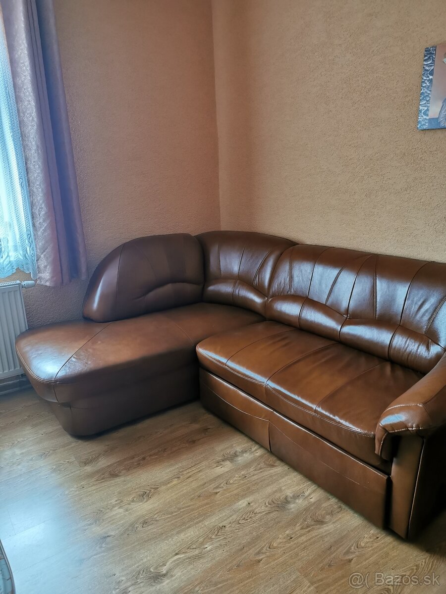 Kožená sedacia suprava