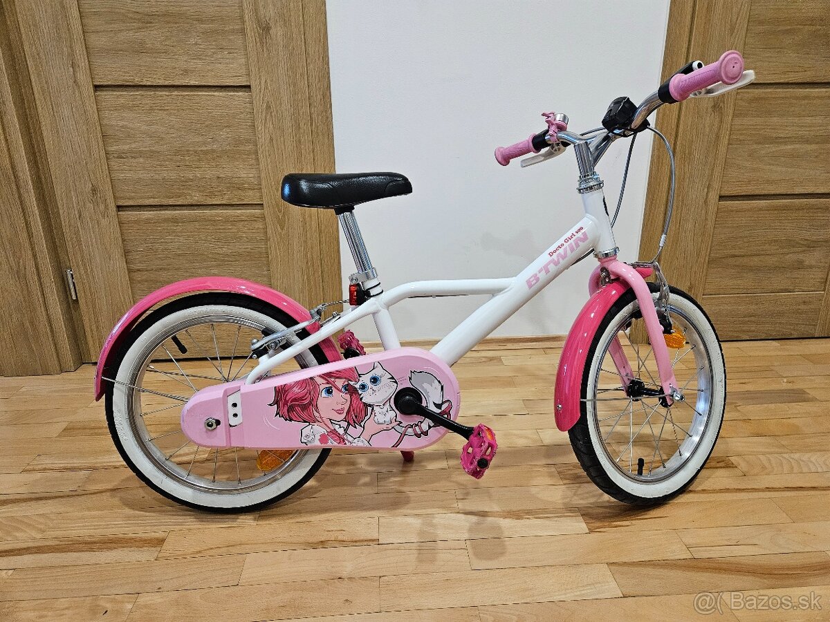 Detský dievčenský bicykel