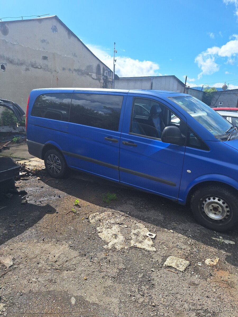 Rozpredám mercedes vito 2.2cdi 110kw w639 85 a 65kw