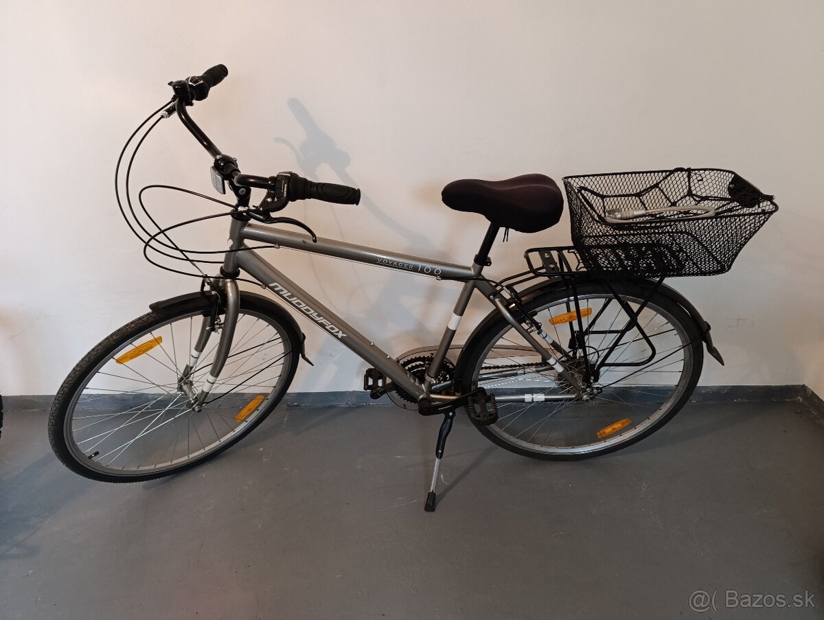 Nový mestský pánsky bicykel MuddyFox Voyager100 +košík/zámok