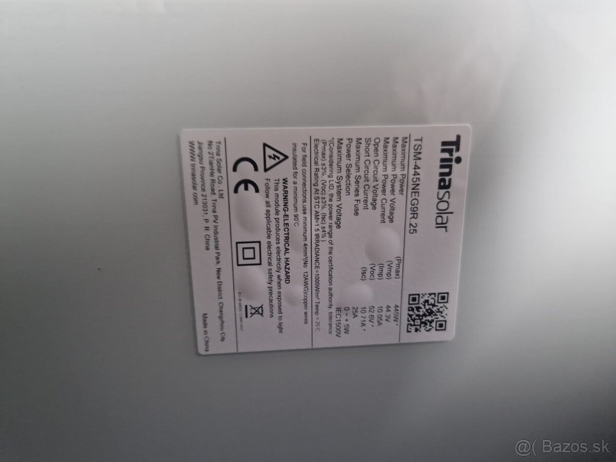 Trina Solar TSM-445NEG9R.25 Full Black