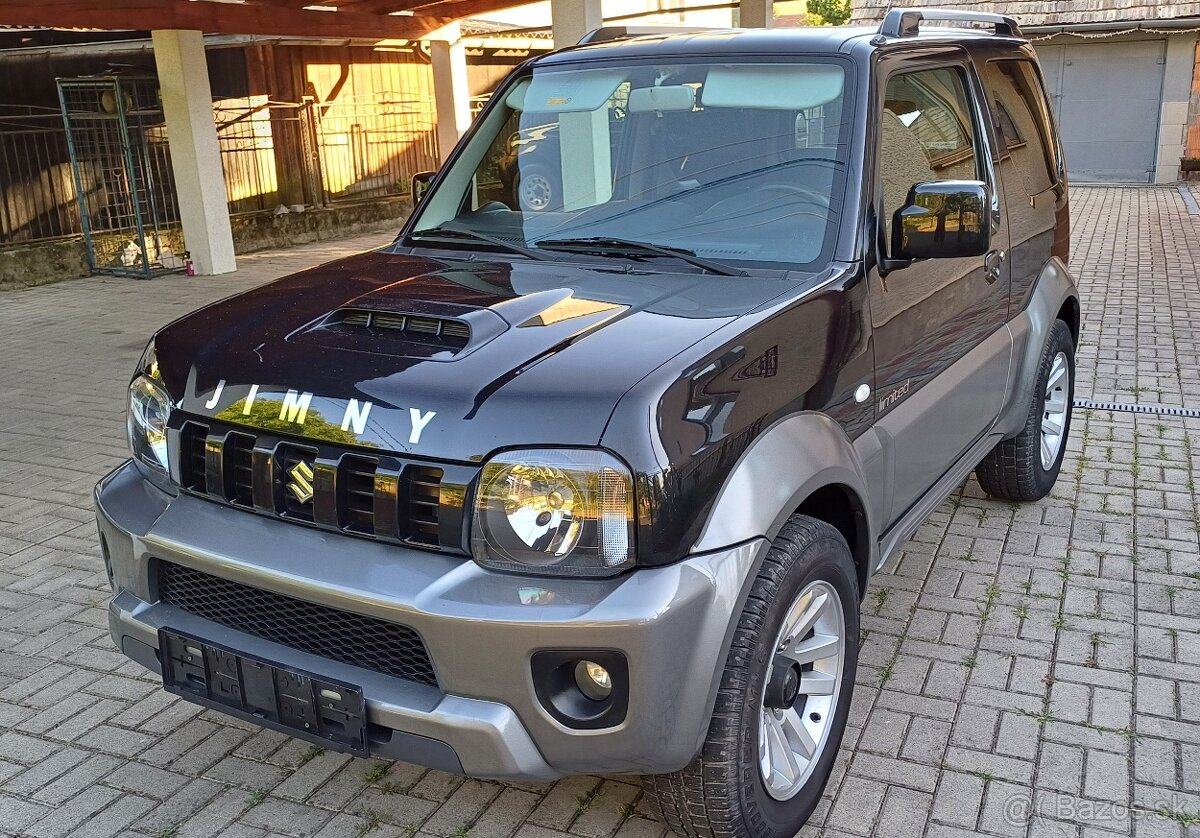 Suzuki jimny 1.3 benzín VVT Edicia špeciál AC,ťažné, rok2015