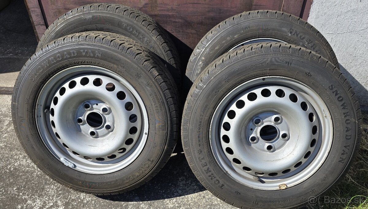 5x120 r16-6,5J,et52- 205-65-16C-zimné-TOMKET-3823-7mm+