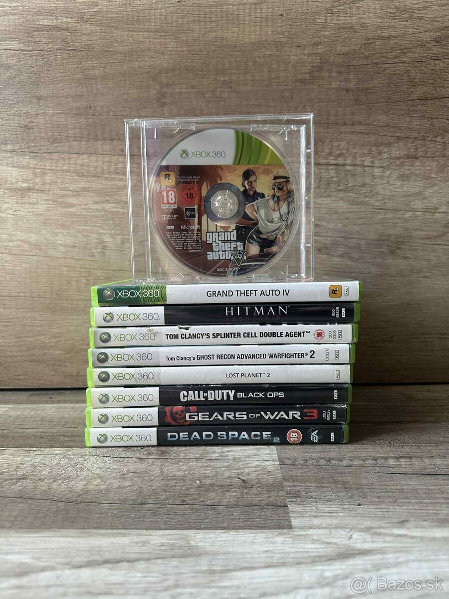 balíček 8 hier na Xbox 360 (spätne kompatibilné)