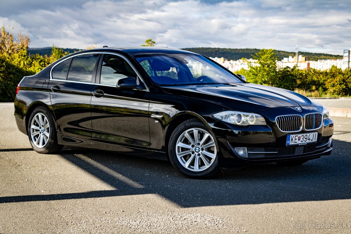 BMW 525d 8A/T 150kW (bohatá výbava, kompetná serv.história)