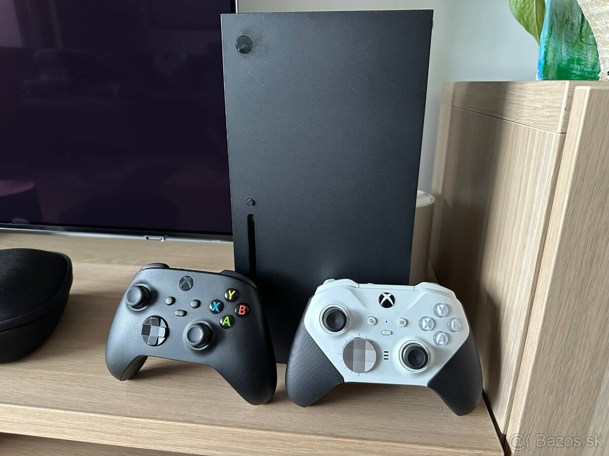 Xbox Series X (zánovné + Elite Series 2 ovladač)