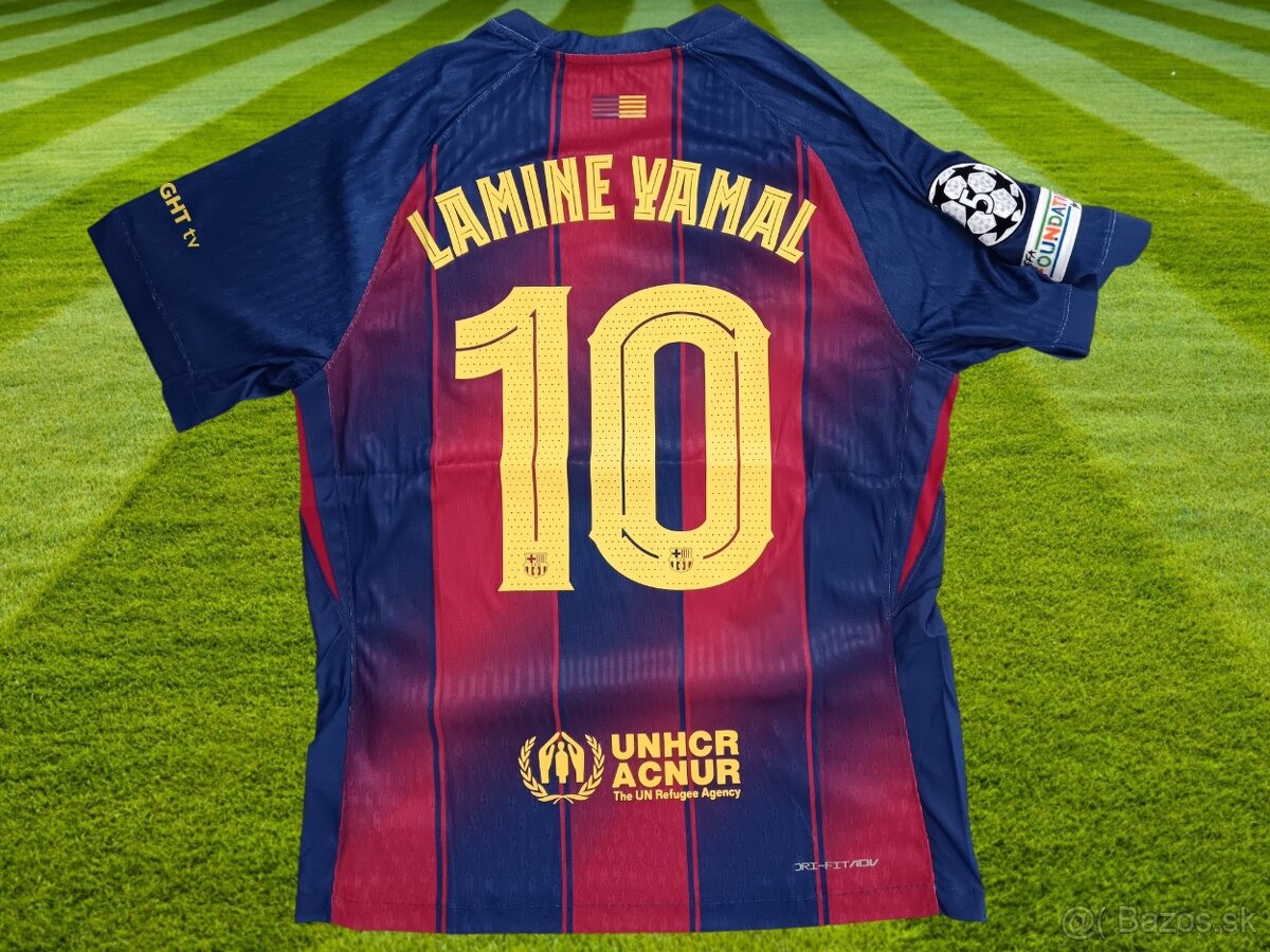 YAMAL dres č.10 FC Barcelona 25/26 Authentic verzia