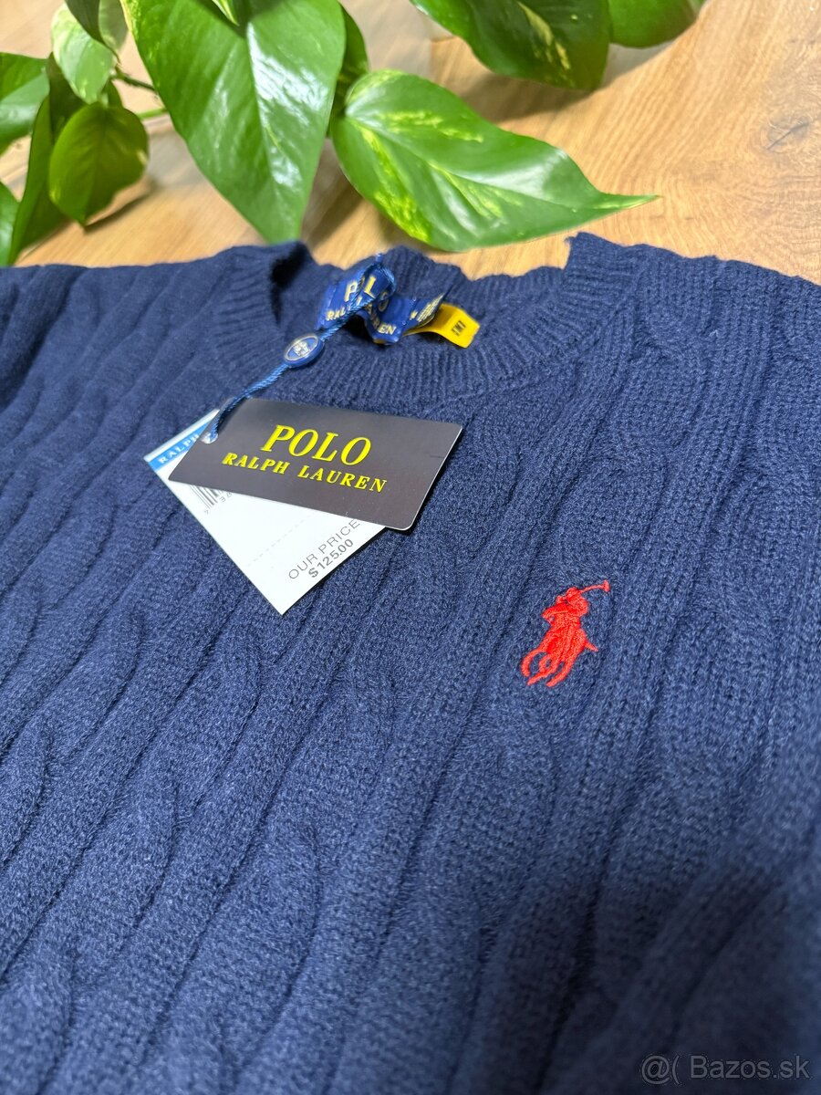 Modrý Polo Ralph Lauren Pulovér