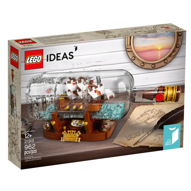LEGO 21313 IDEAS Lod vo flasi