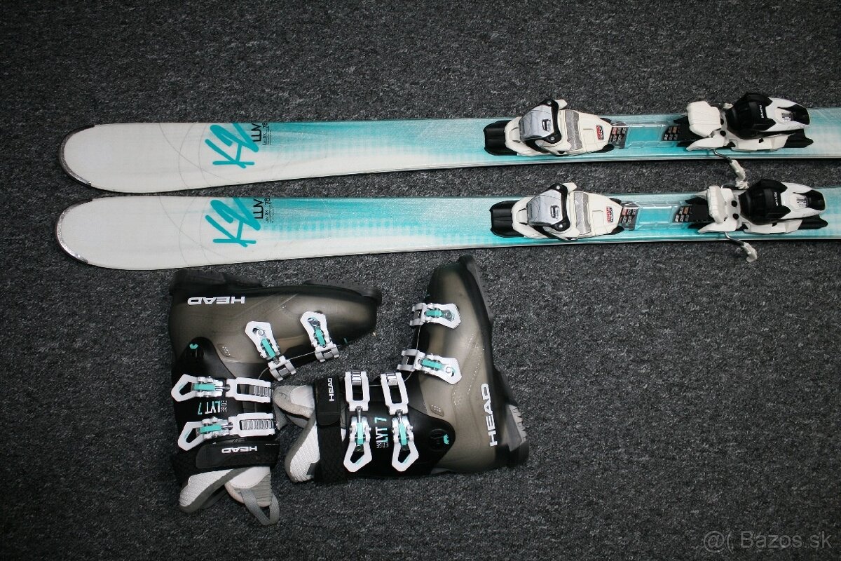 dámske lyže K2 155 cm