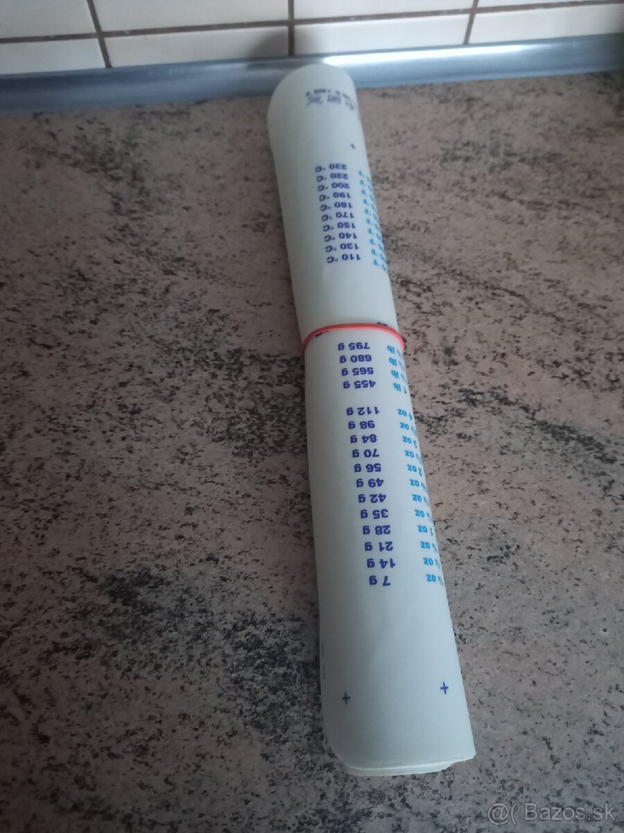 Podložka na valkanie cesta tupperware