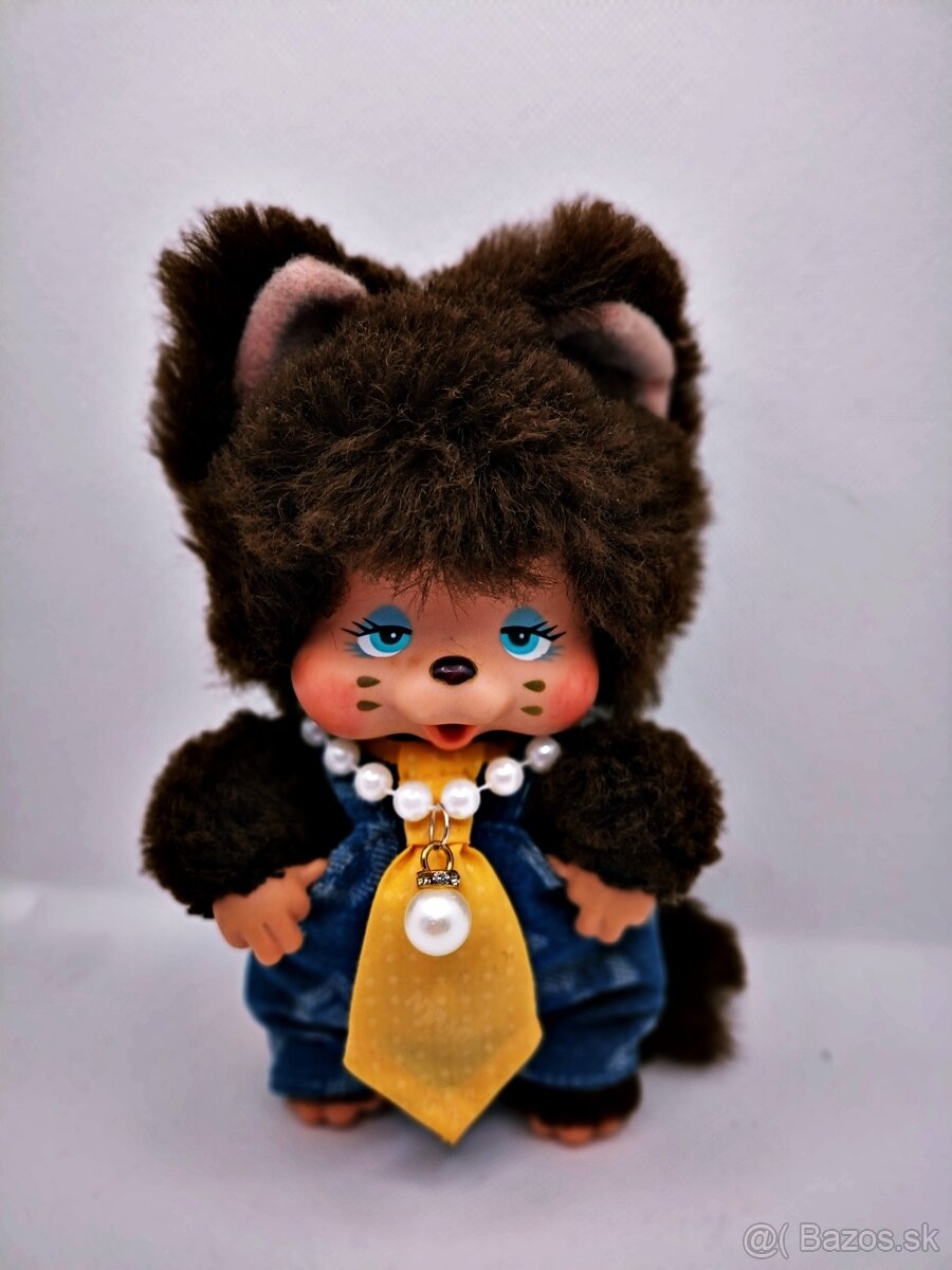 💖Mončičák moncicák monchhichi vzácné Nyamy kotě PELZI