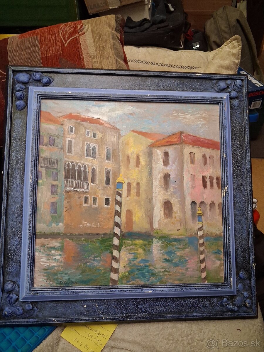 obraz Benatky ak.mal knoblochova