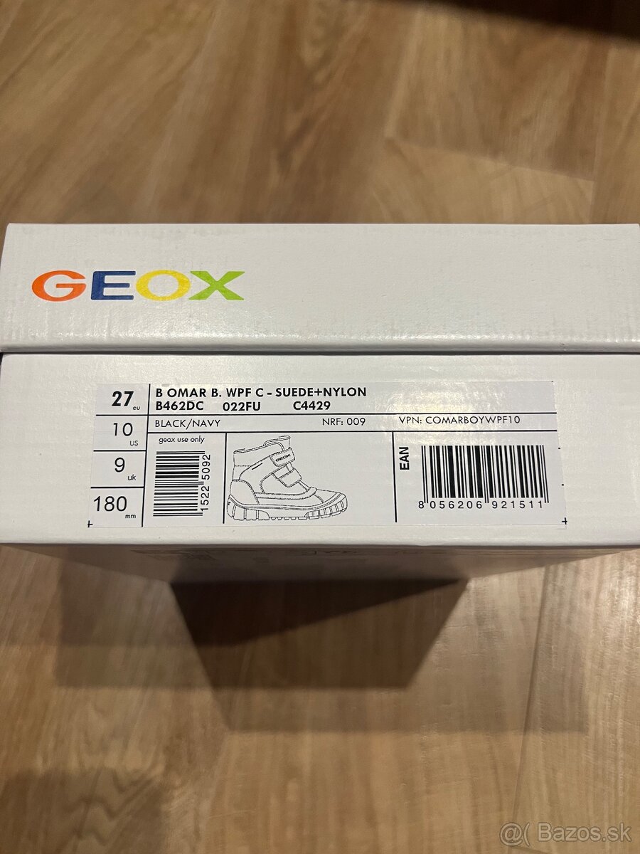 Zimné chlapčenské čižmy Geox