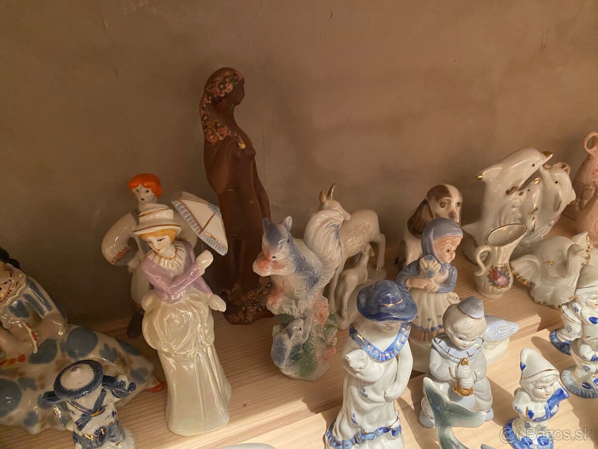 Porcelánové sochy