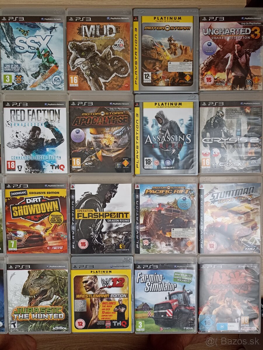 Sony playstation 3 hry na diskoch