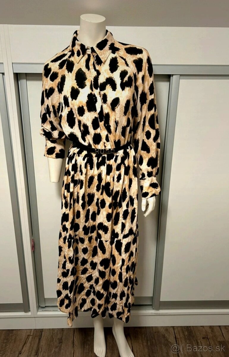 H&M leopard šaty