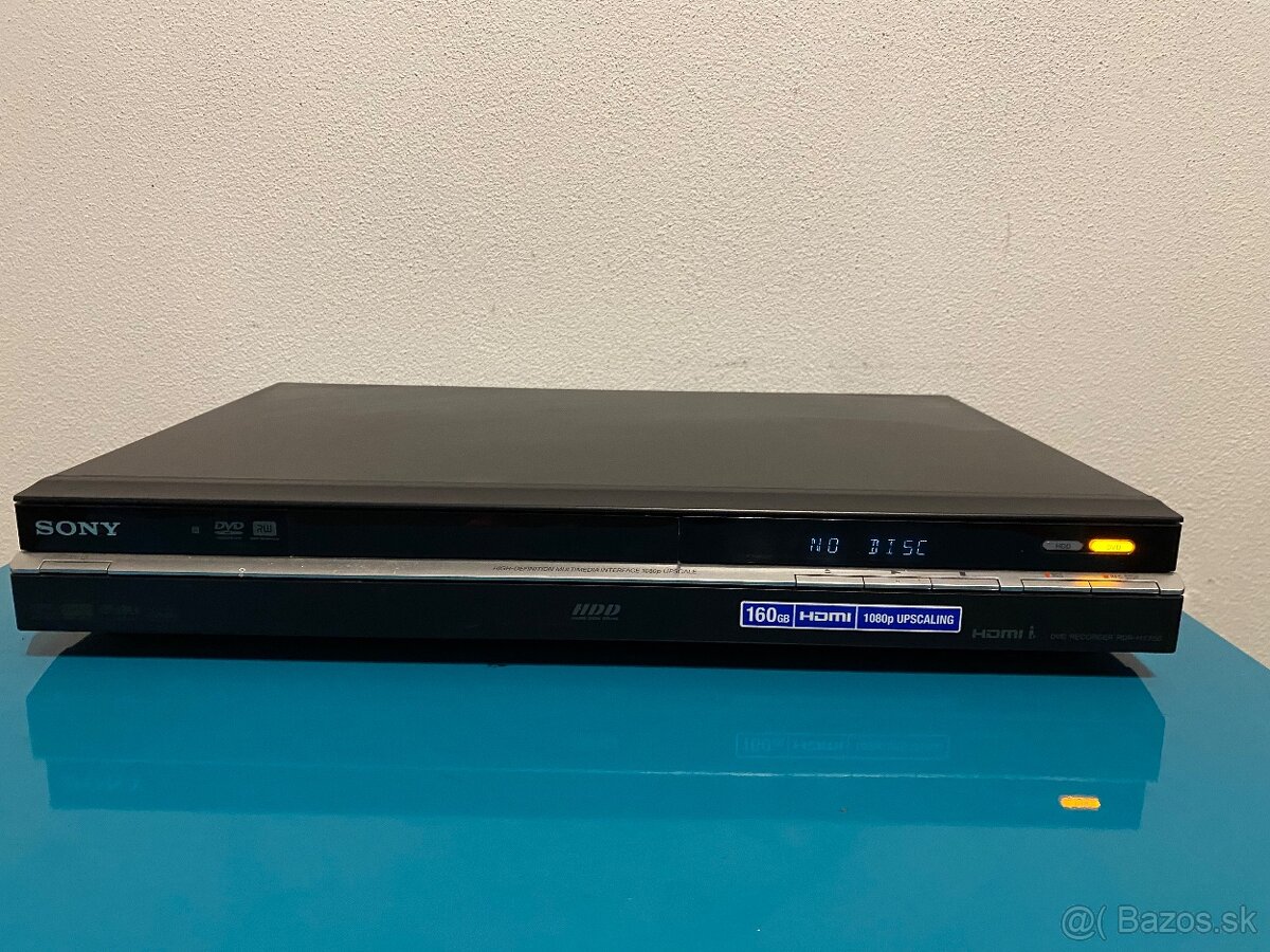 Predám dvd-HDD rekordér sony RDR-HX780