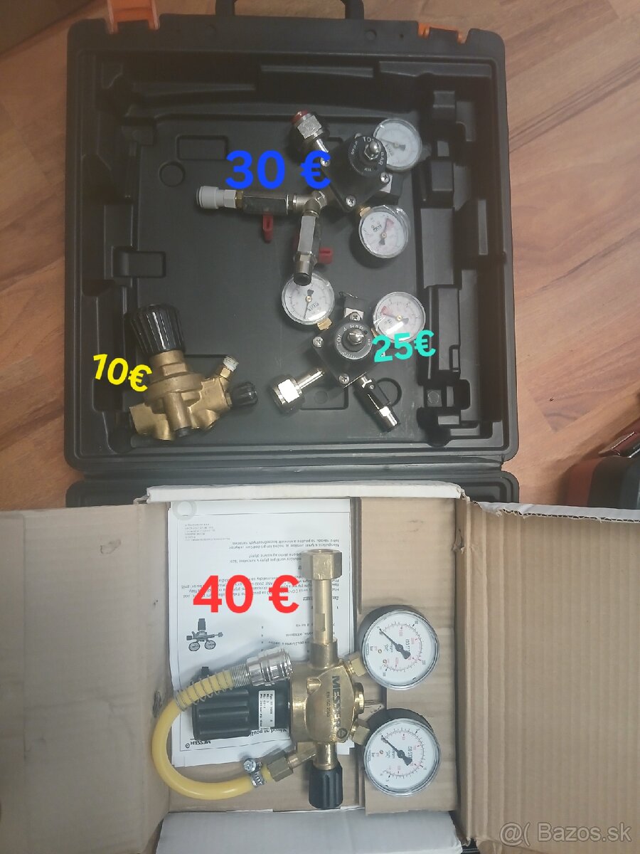 Redukčné ventily CO2