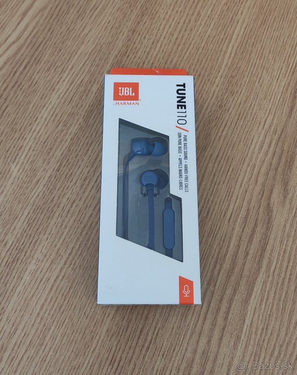 Predám slúchadlá JBL T110