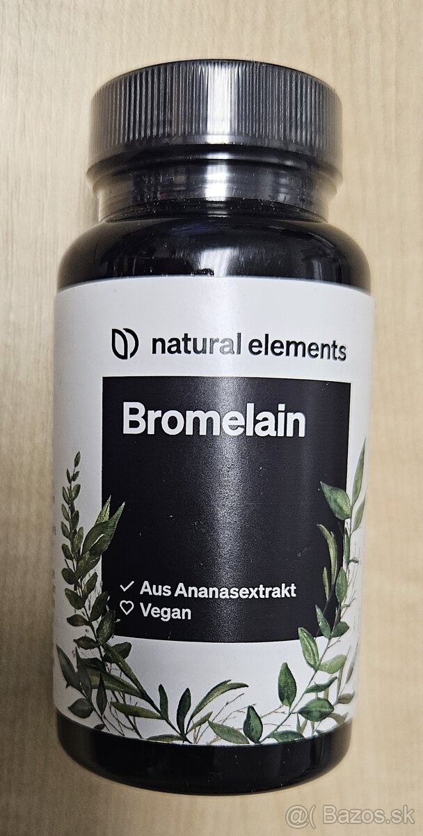 Bromelaín enzým - 400 mg vegan