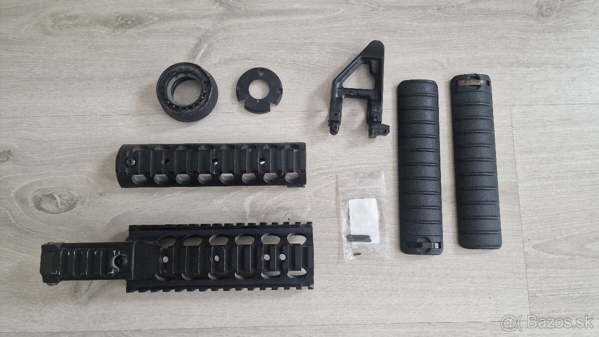 Airsoft kovové predpažbie M4