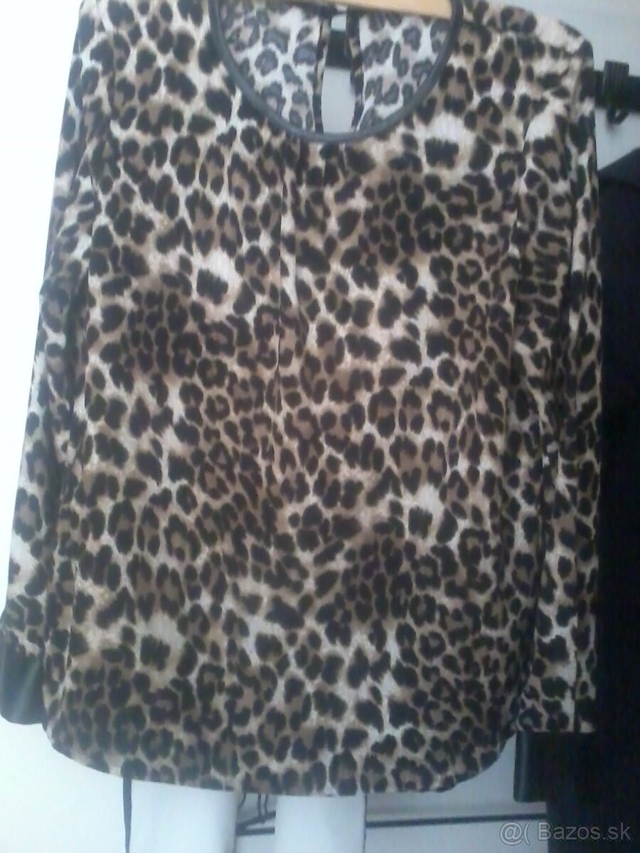 Blúz leopardia