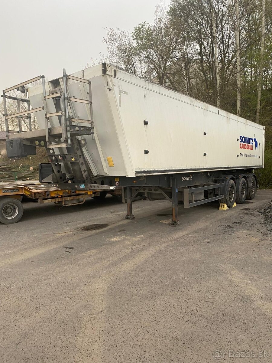 Prodáme sklápěcí návěs Schmitz 45 m3. ALU. Rok: 2014,