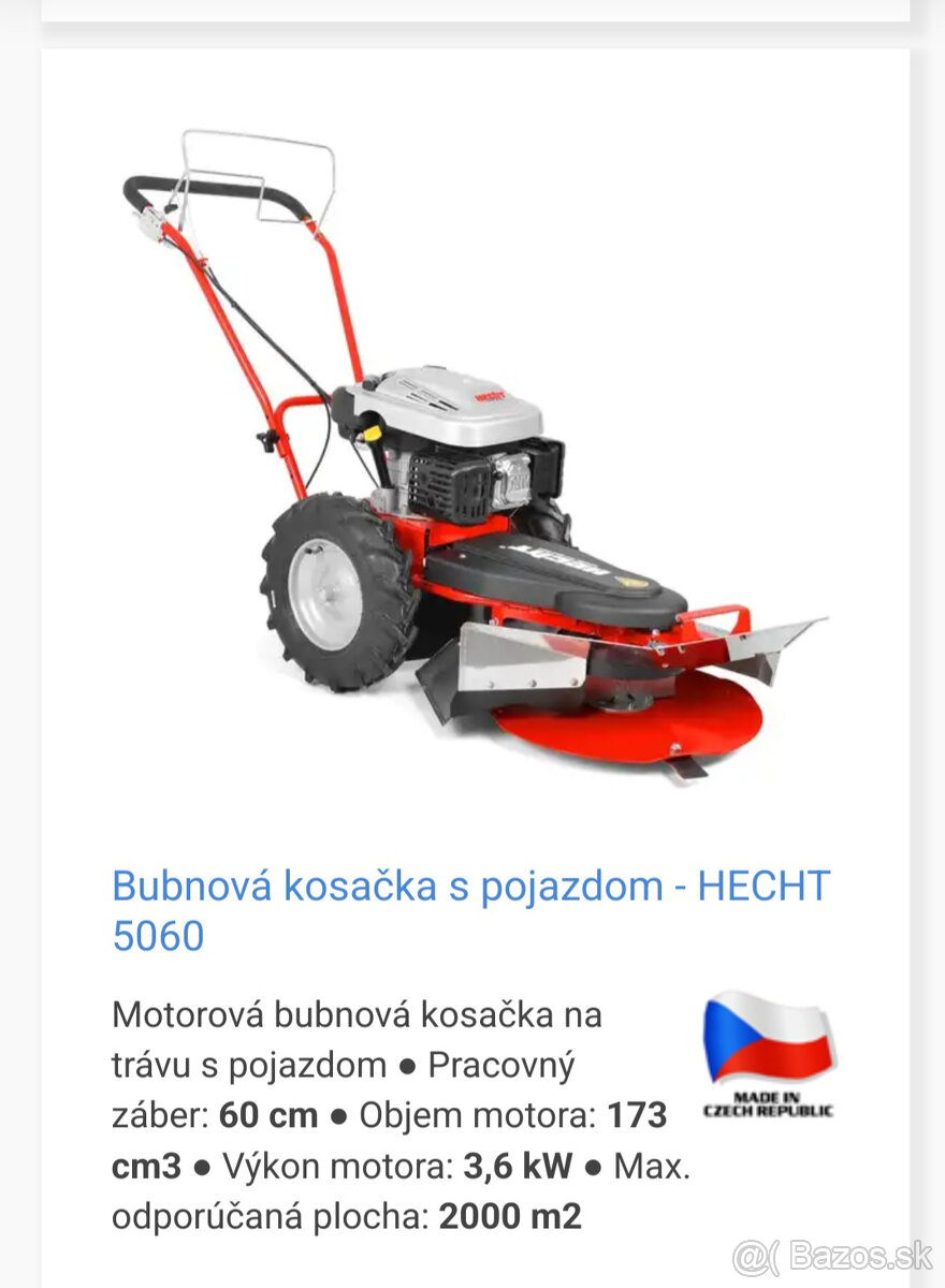 Bubnová kosačka