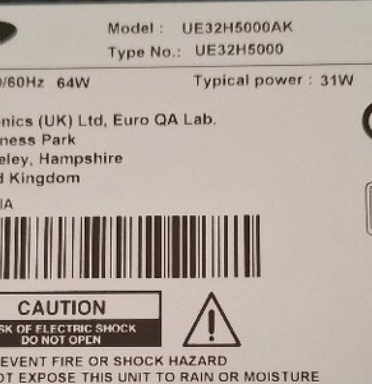 LCD Samsung 32cm