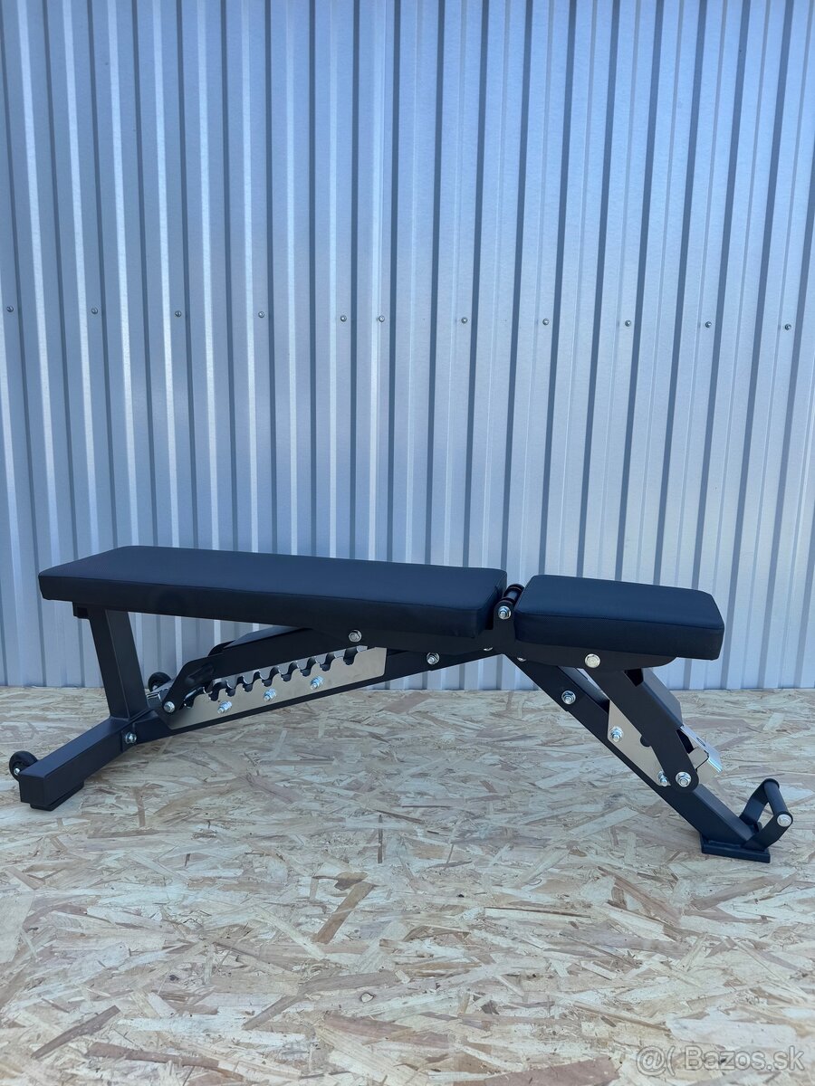 NOVÁ polohovateľná lavička na bench