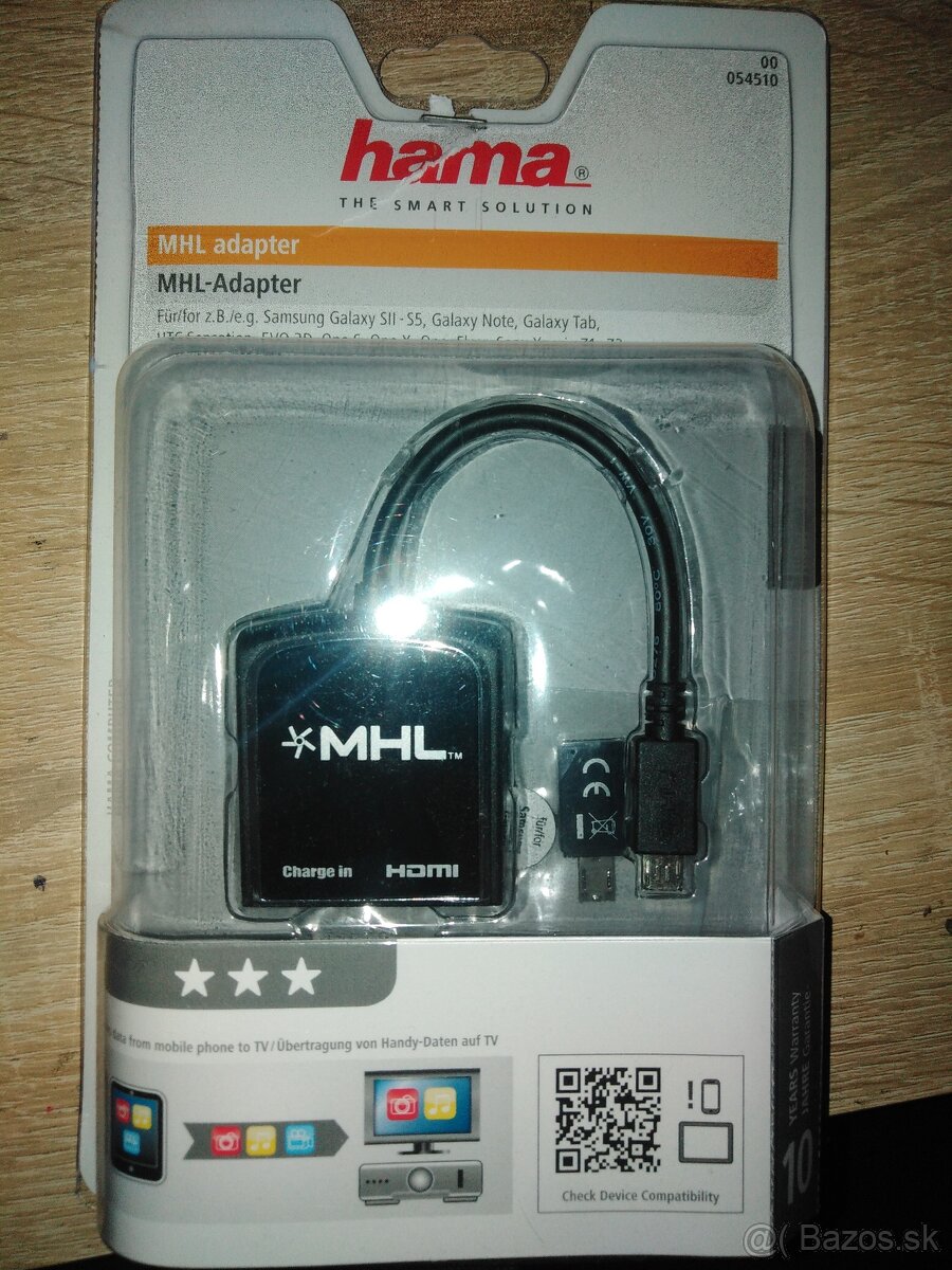 Adaptér HAMA Micro USB-B ---- HDMI