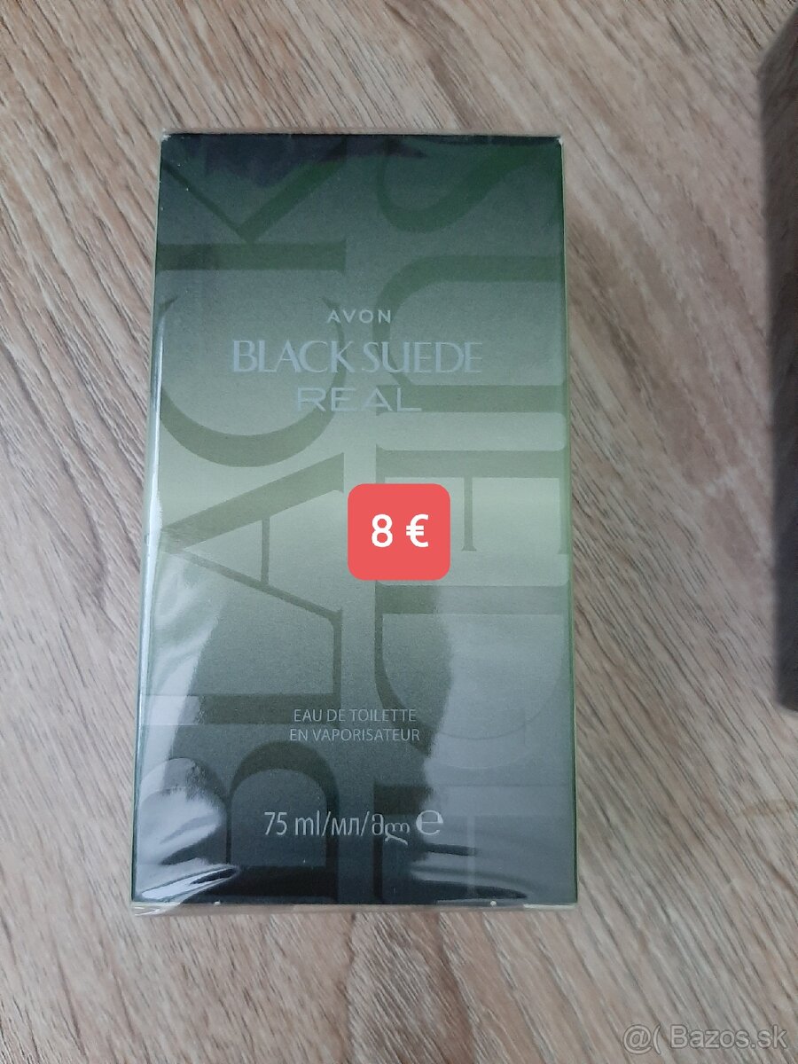 Pánska toal.voda Black Suede Real