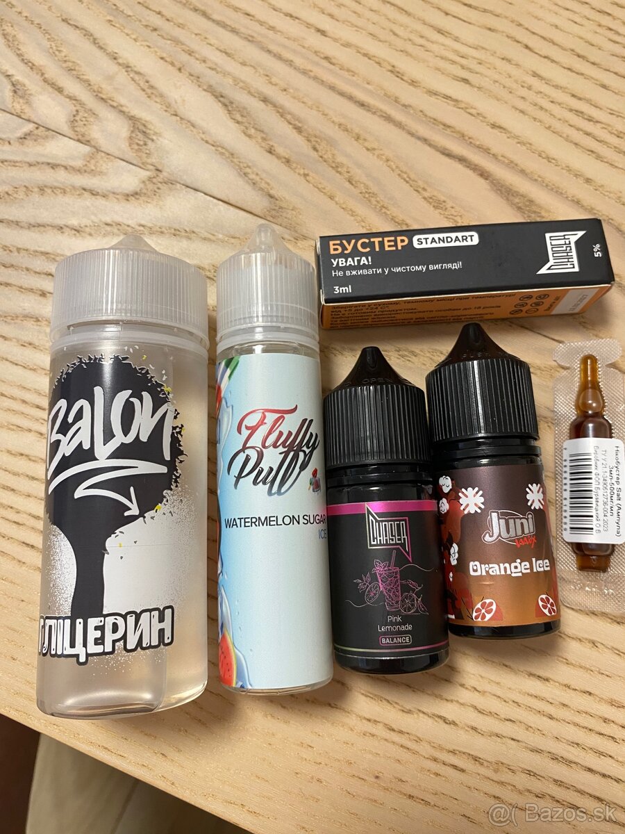 Liquidy na vapovanie