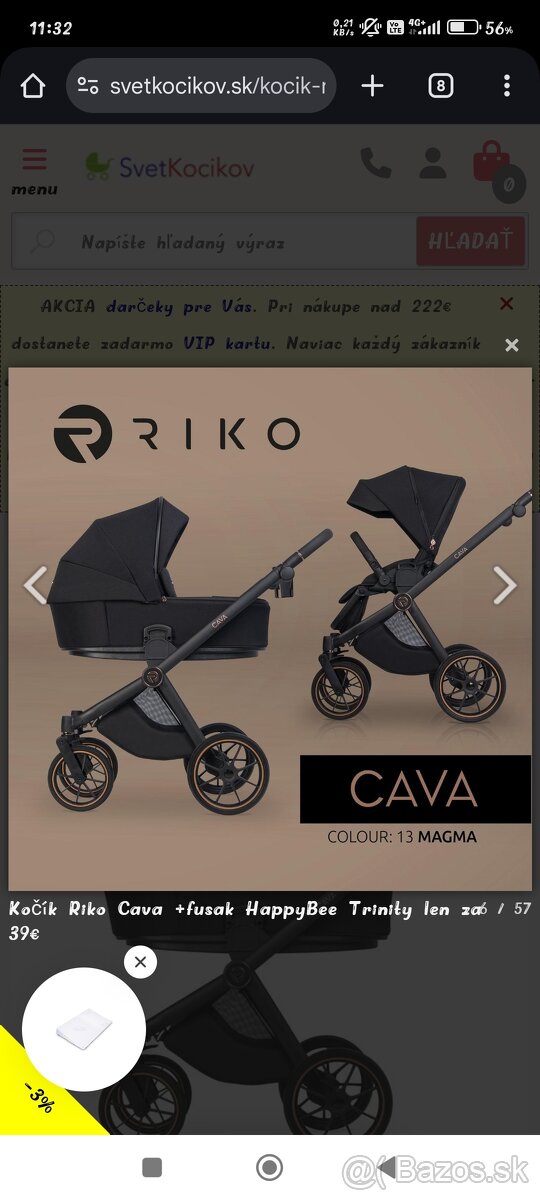 Riko Cava Nepoužitý