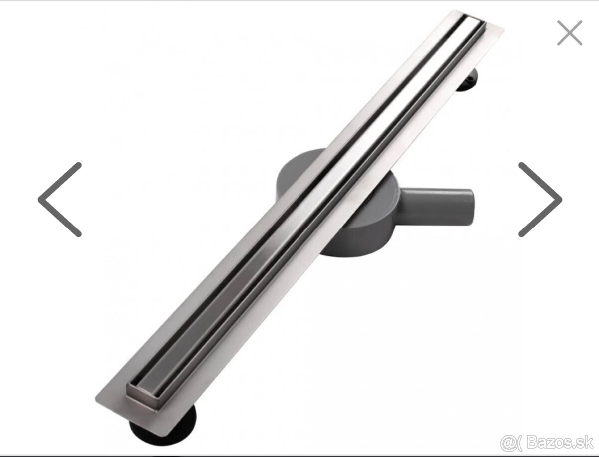 Lineárny odtokový žľab Calani Eco 360 ° slim 80