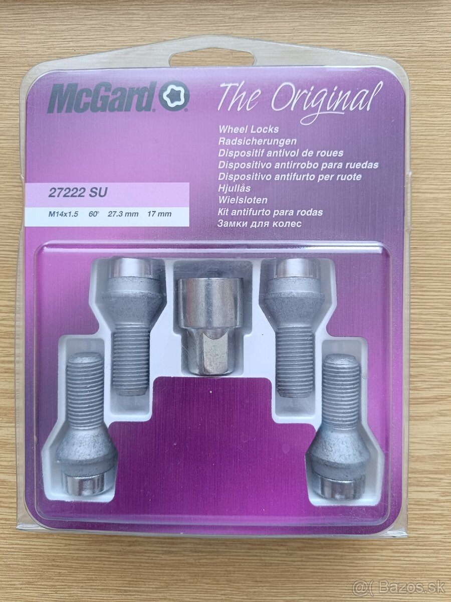 Nové bezpečnostné šróby McGard The Original