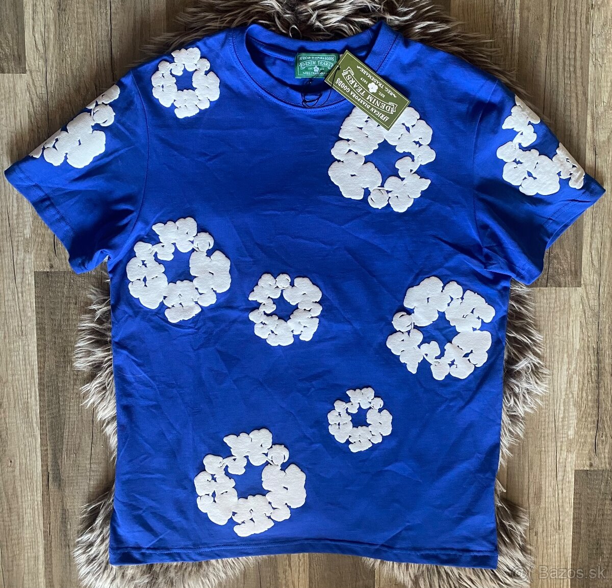 Tričko denim XL