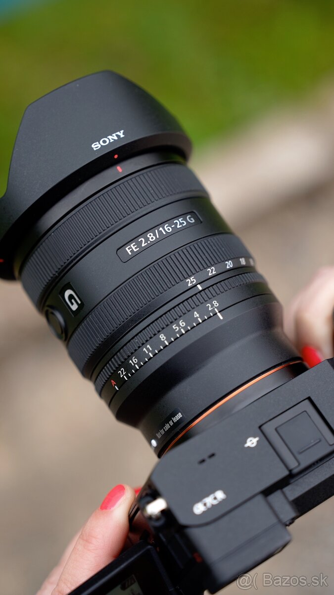 Sony FE 16-25 mm F2,8 G