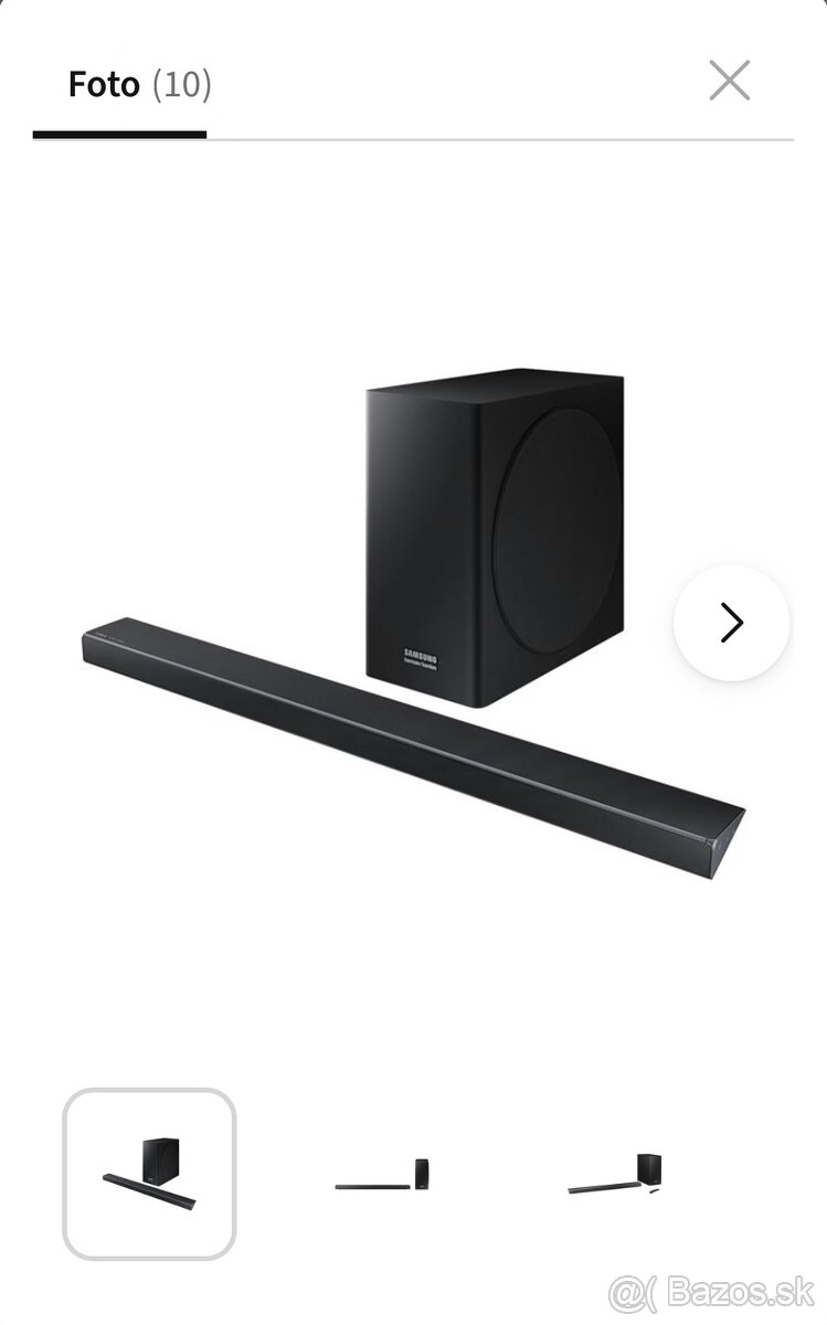 Soundbar Samsung HW-Q70R